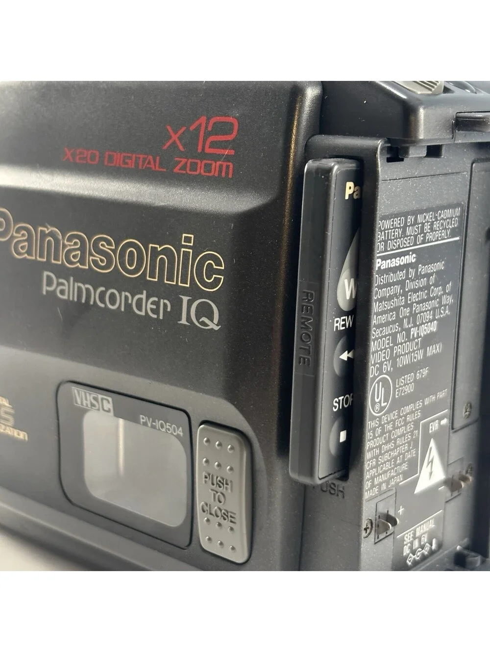 Panasonic tested battery